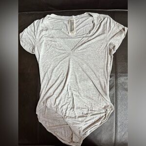 Free people V-neck tee bodysuit